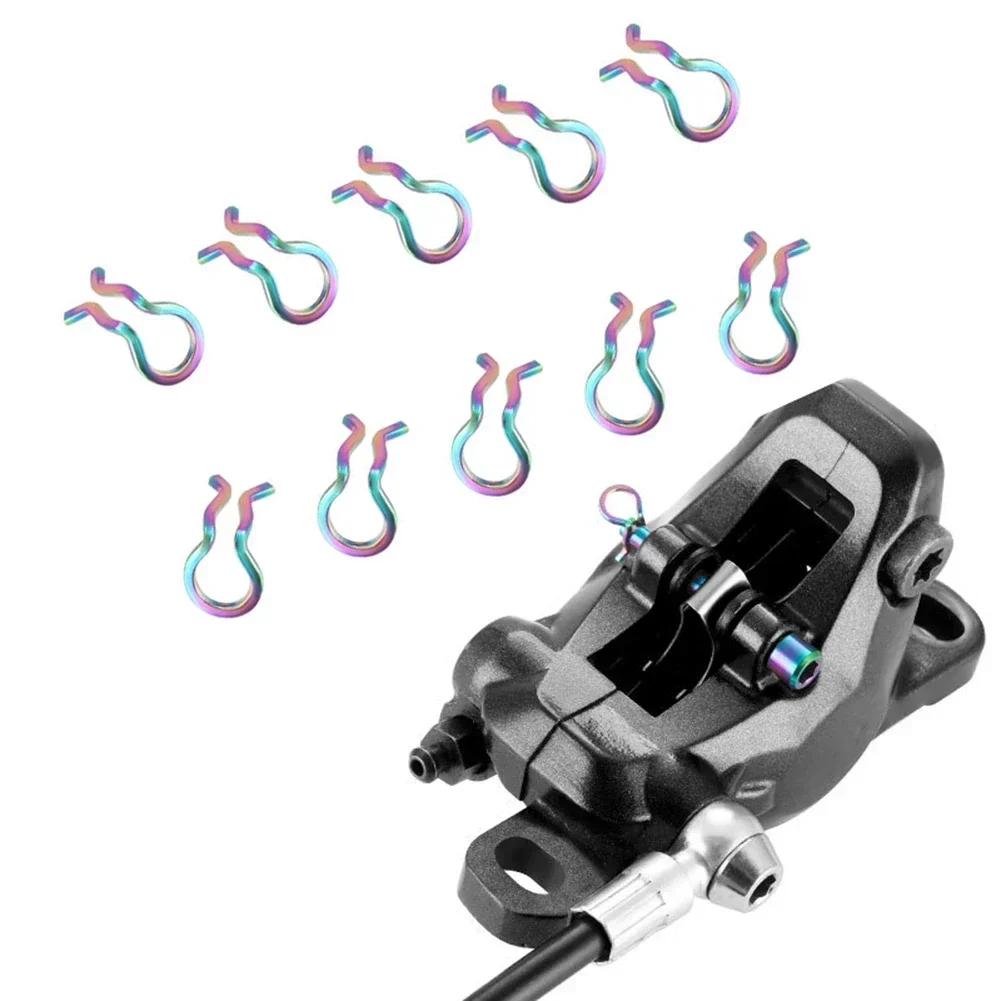 10pcs Bike Brake Caliper Spring Clips For Shimano For XT For SLX Bicycle Brake Pad Caliper Spring Clip Kit Cycling Parts New
10pcs Bike Brake Caliper Spring Clips For Shimano For XT For SLX Bicycle Brake Pad Caliper Spring Clip Kit Cycling Parts New