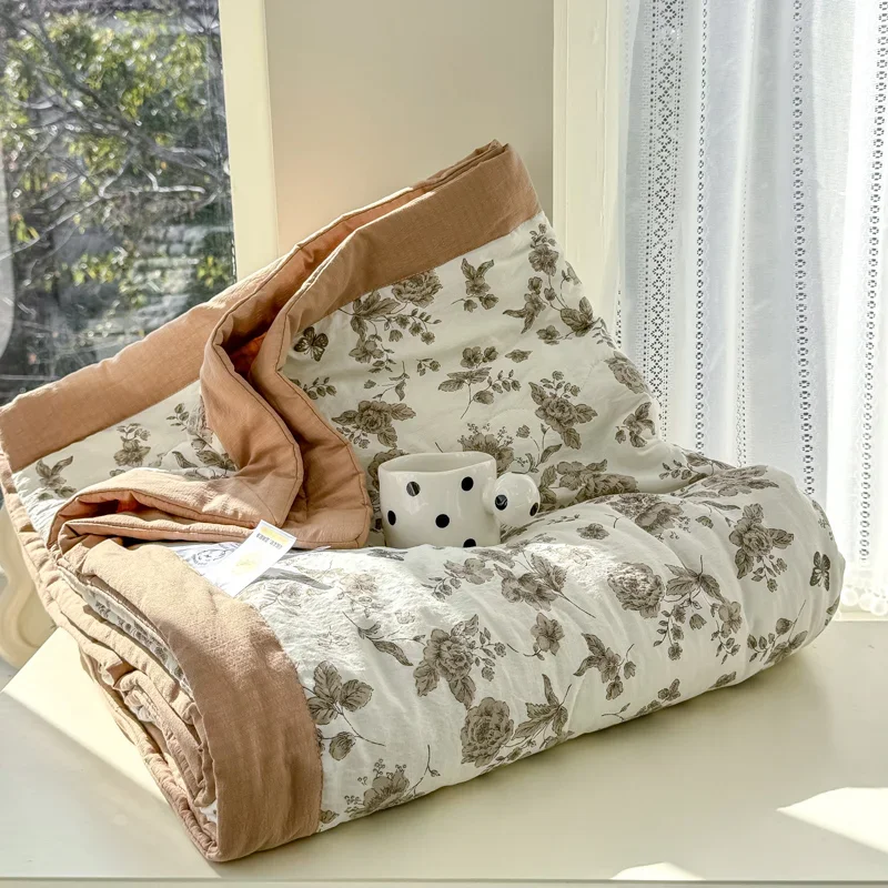 Spring and Summer New Cloud Knitted Cotton Quilt Double Summer Quilt Student Dormitory Air Conditioning Quilt
Spring and Summer New Cloud Knitted Cotton Quilt Double Summer Quilt Student Dormitory Air Conditioning Quilt