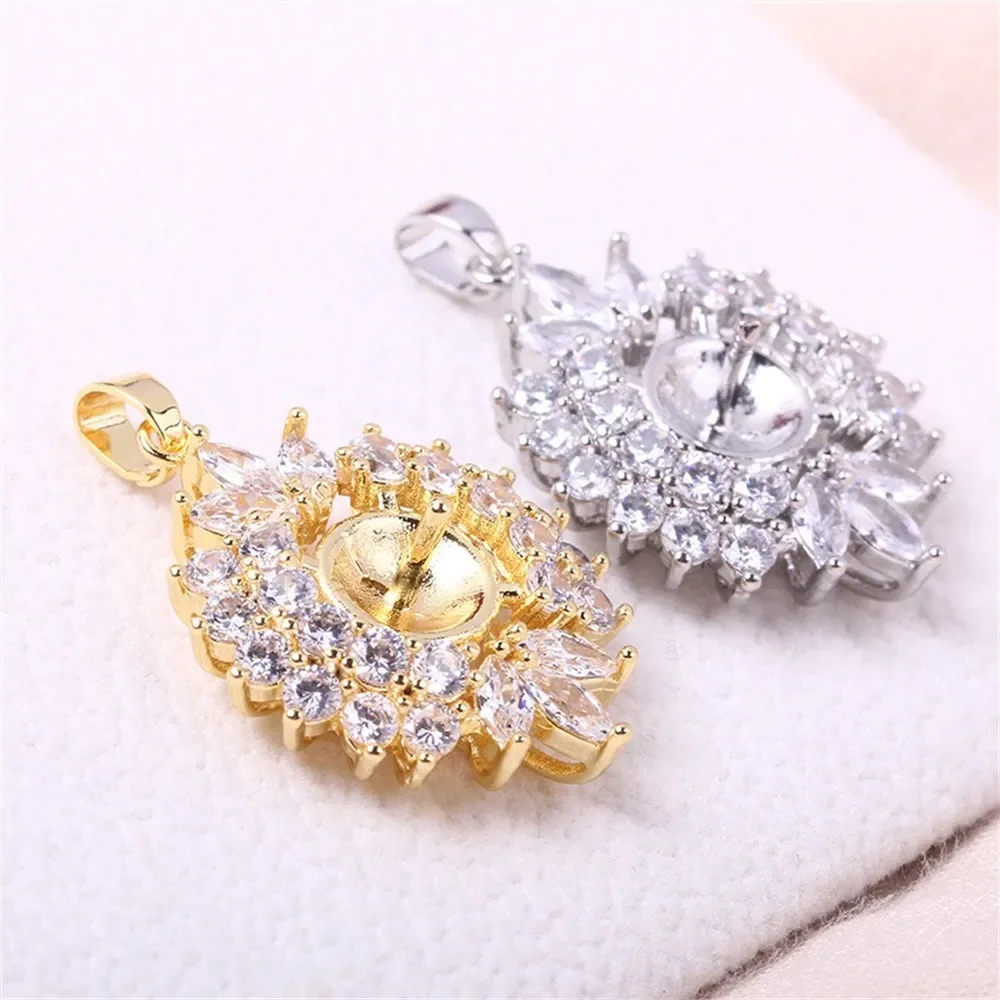 DIY позолоченная подвеска с жемчугом, аксессуары для изготовления ювелирных изделий ручной работы, фурнитура для ювелирных изделий без жемчуга без цепочки 
DIY позолоченная подвеска с жемчугом, аксессуары для изготовления ювелирных изделий ручной работы, фурнитура для ювелирных изделий без жемчуга без цепочки