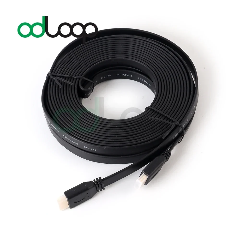 ODLOOP Высокоскоростной кабель HDMI типа A «папа» с позолоченным покрытием 4K с Ethernet для монитора компьютера, ноутбука, ПК, игр, HD-видео, аудио
ODLOOP Высокоскоростной кабель HDMI типа A «папа» с позолоченным покрытием 4K с Ethernet для монитора компьютера, ноутбука, ПК, игр, HD-видео, аудио