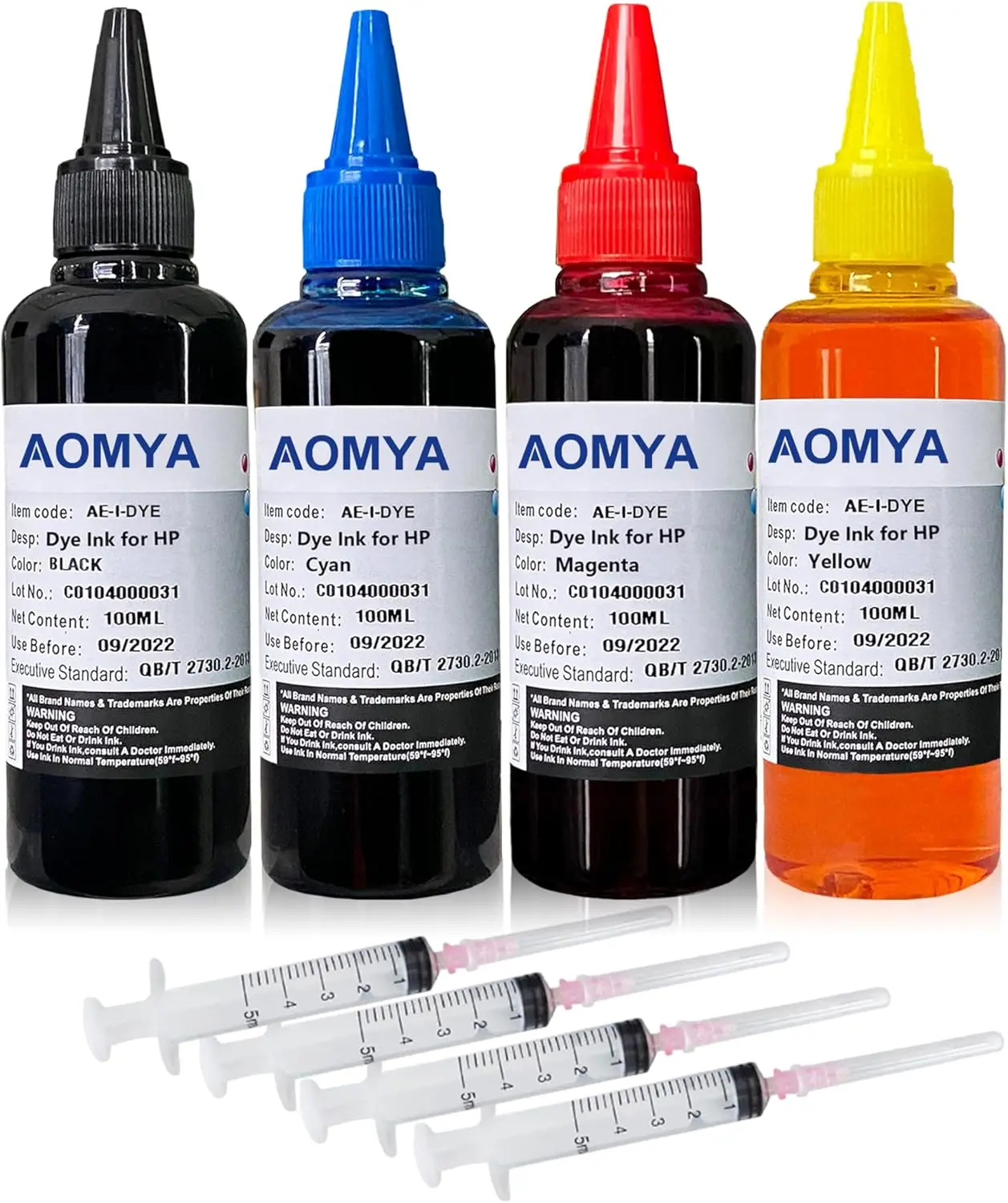 4x100ml Ink Refill Kit for HP 61 65 901 902 920 932 933 934 940 950 952 564 Printers
4x100ml Ink Refill Kit for HP 61 65 901 902 920 932 933 934 940 950 952 564 Printers