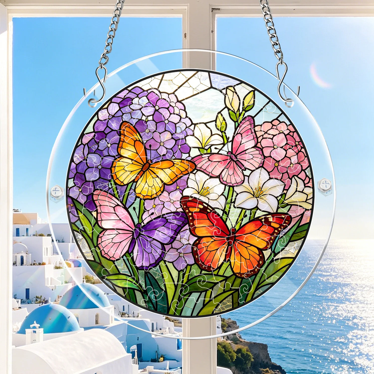 Elegant Acrylic Rainbow Light Catcher Hanging Ornament Home Garden Balcony Window Art Decor Souvenir Gift
Elegant Acrylic Rainbow Light Catcher Hanging Ornament Home Garden Balcony Window Art Decor Souvenir Gift