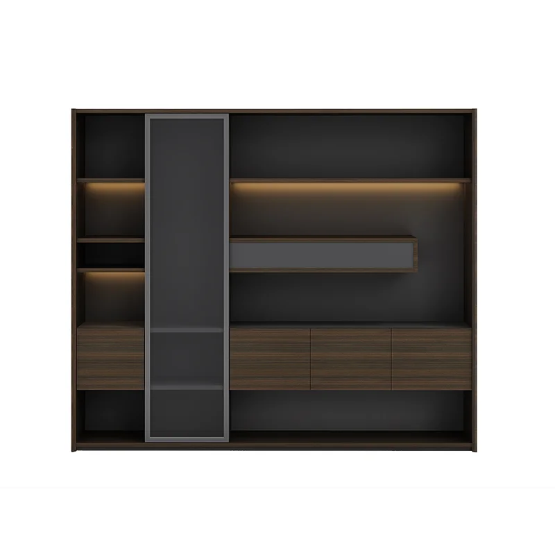 #Modern Open Shelf Cabinet With Glass Door LED Light File Cabinet For Home Office And Hotel Use
#Modern Open Shelf Cabinet With Glass Door LED Light File Cabinet For Home Office And Hotel Use