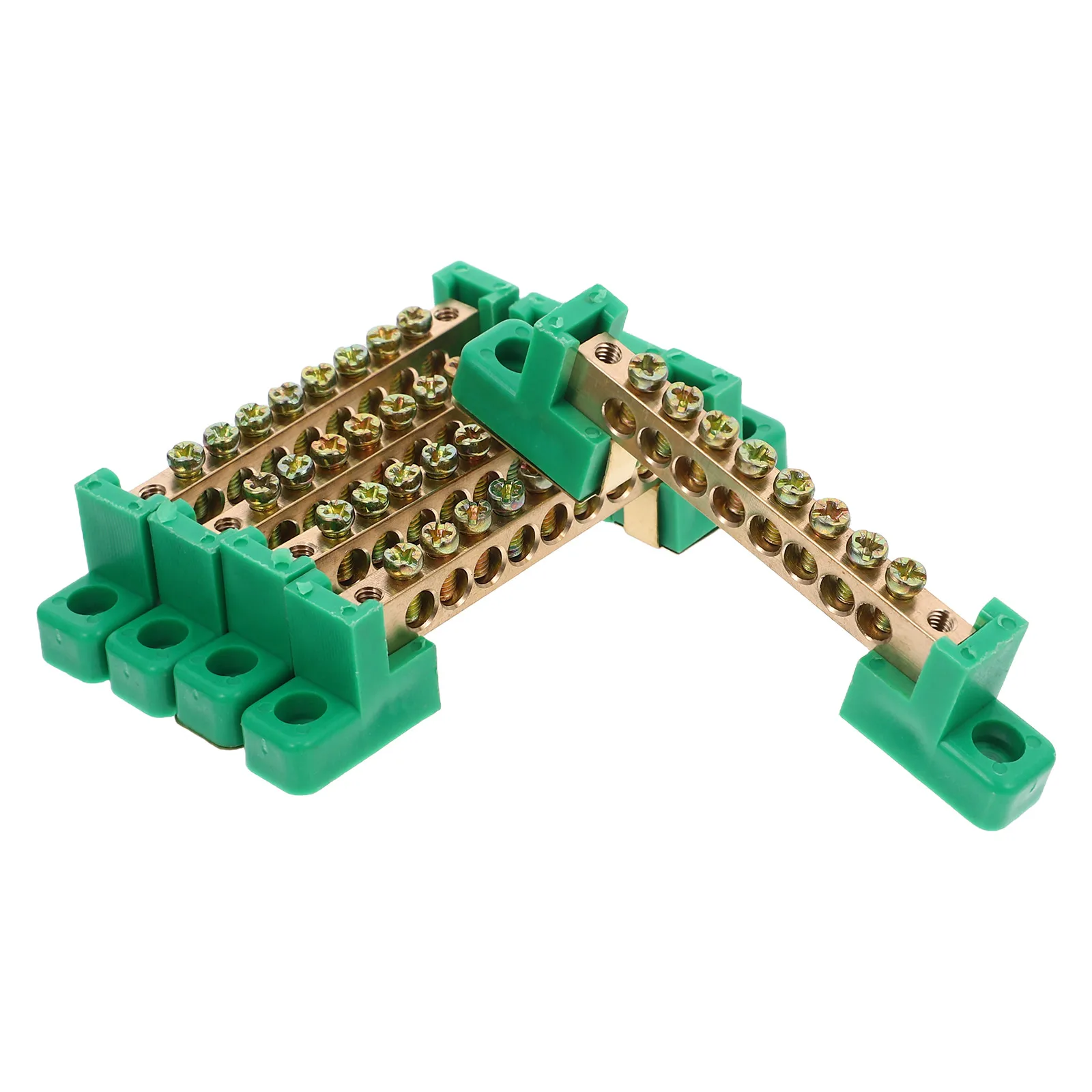 5 Pcs Copper Terminal Blocks Wire Connector Strip Ground Bar Electrical Distribution Blocks Easy Installation Safety
5 Pcs Copper Terminal Blocks Wire Connector Strip Ground Bar Electrical Distribution Blocks Easy Installation Safety