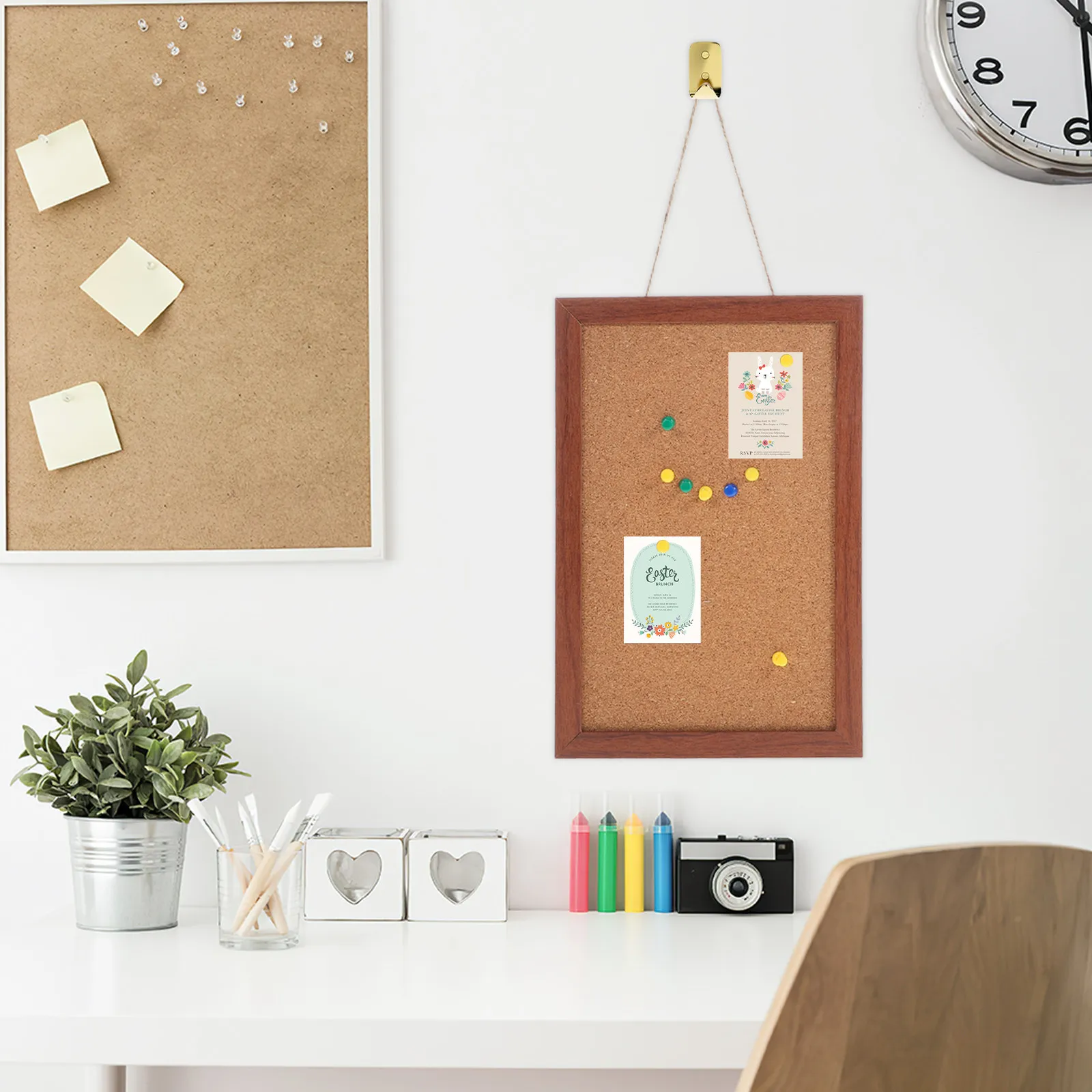 Photo Wall Message Board Wooden Chalkboard Framed Bulletin Board for Home Office Classroom Restaurant
Photo Wall Message Board Wooden Chalkboard Framed Bulletin Board for Home Office Classroom Restaurant