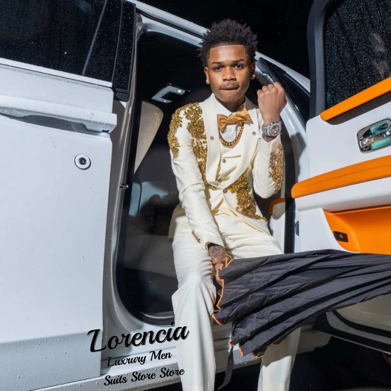 Customized Exquisite Sequin Men Suits Glitter Retro Evening Wedding Groom Tuxedos 3 Pieces Set Male Prom Blazer trajes para homb
Customized Exquisite Sequin Men Suits Glitter Retro Evening Wedding Groom Tuxedos 3 Pieces Set Male Prom Blazer trajes para homb