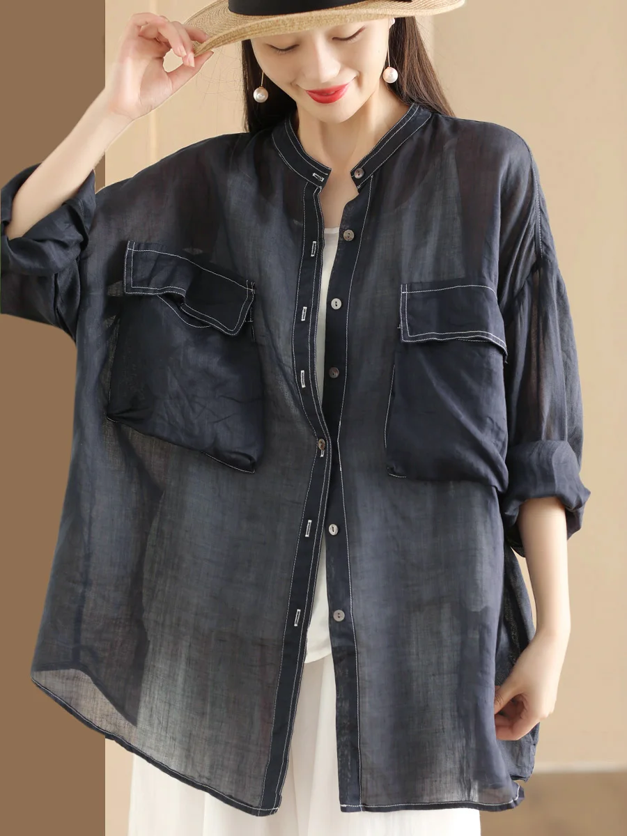 Ретро-кардиган женский из льна с двойными рукавами, средней длины, с большими карманами, свободного кроя, для лета и повседневной носки
Ретро-кардиган женский из льна с двойными рукавами, средней длины, с большими карманами, свободного кроя, для лета и повседневной носки