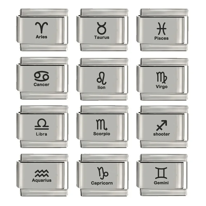 Italian Charm Stainless Steel Bracelet DIY 9mm Module12 Star Palace Constellation Elastic Bracelets for Men and Women Gift
Italian Charm Stainless Steel Bracelet DIY 9mm Module12 Star Palace Constellation Elastic Bracelets for Men and Women Gift