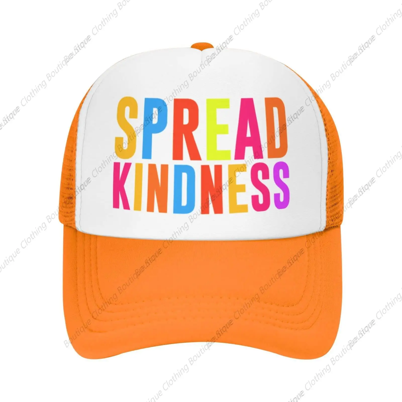 Spread Kindness Trucker Hat Women Mesh Baseball Cap Cowboy Hat Men Dad Hat Adjustable Hat Snapback Hat Orange
Spread Kindness Trucker Hat Women Mesh Baseball Cap Cowboy Hat Men Dad Hat Adjustable Hat Snapback Hat Orange