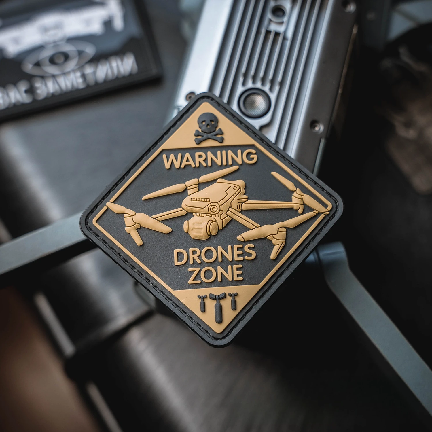 Sky Eye WARNING Drone Warning Tactical Morale Badge DRONES ZONE Magic Tape PVC
Sky Eye WARNING Drone Warning Tactical Morale Badge DRONES ZONE Magic Tape PVC