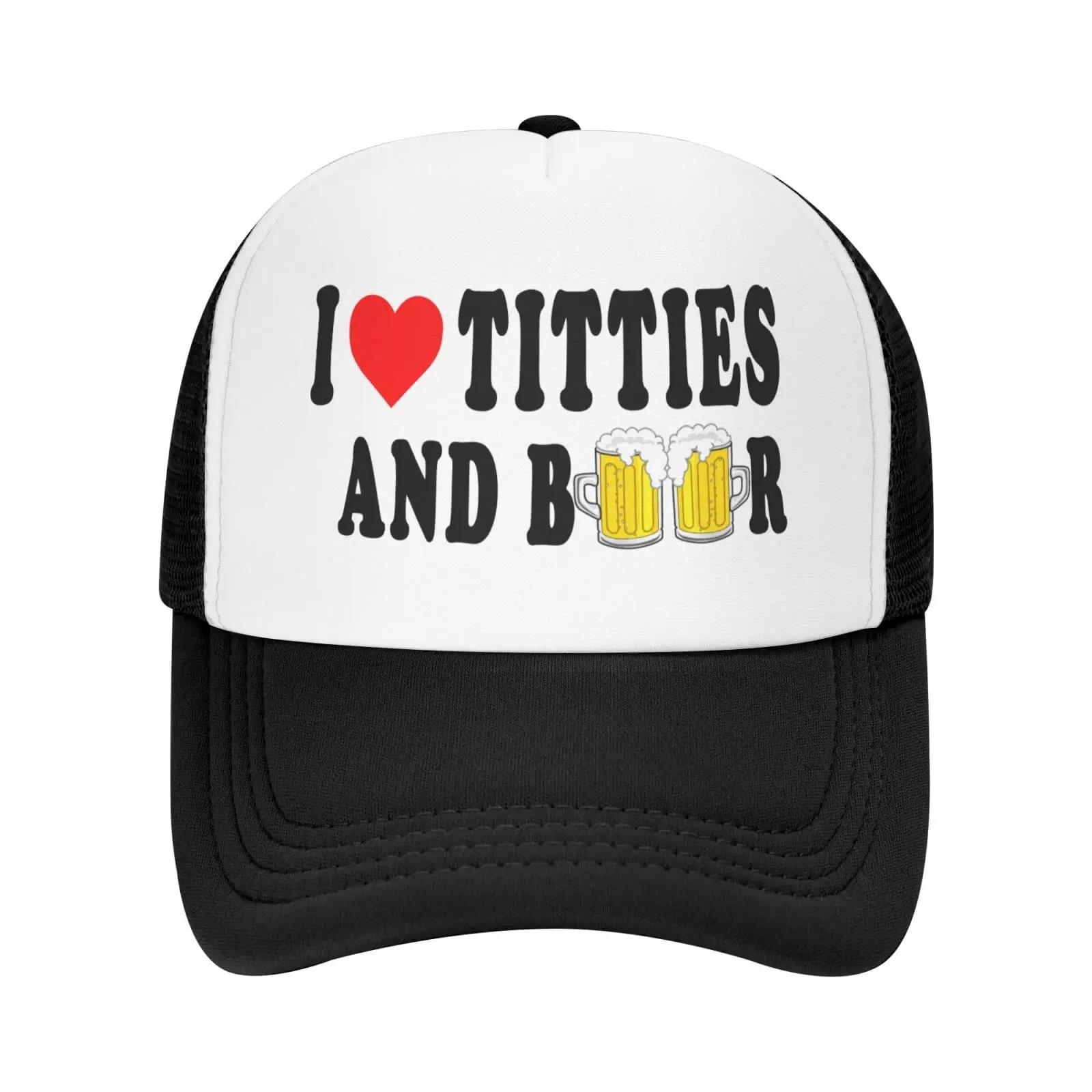 Funny Trucker Hat, Heart Beer - Adjustable Mesh Baseball Cap for Men & Women
Funny Trucker Hat, Heart Beer - Adjustable Mesh Baseball Cap for Men & Women