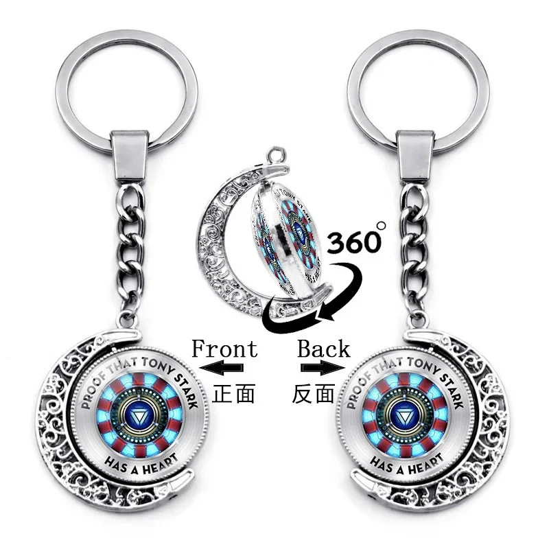 Double Sided Rotating Moon Pendant Steel Heart Personalized Car Metal Keychain My Real Hero Key Chain Fun Keyring Accessories
Double Sided Rotating Moon Pendant Steel Heart Personalized Car Metal Keychain My Real Hero Key Chain Fun Keyring Accessories