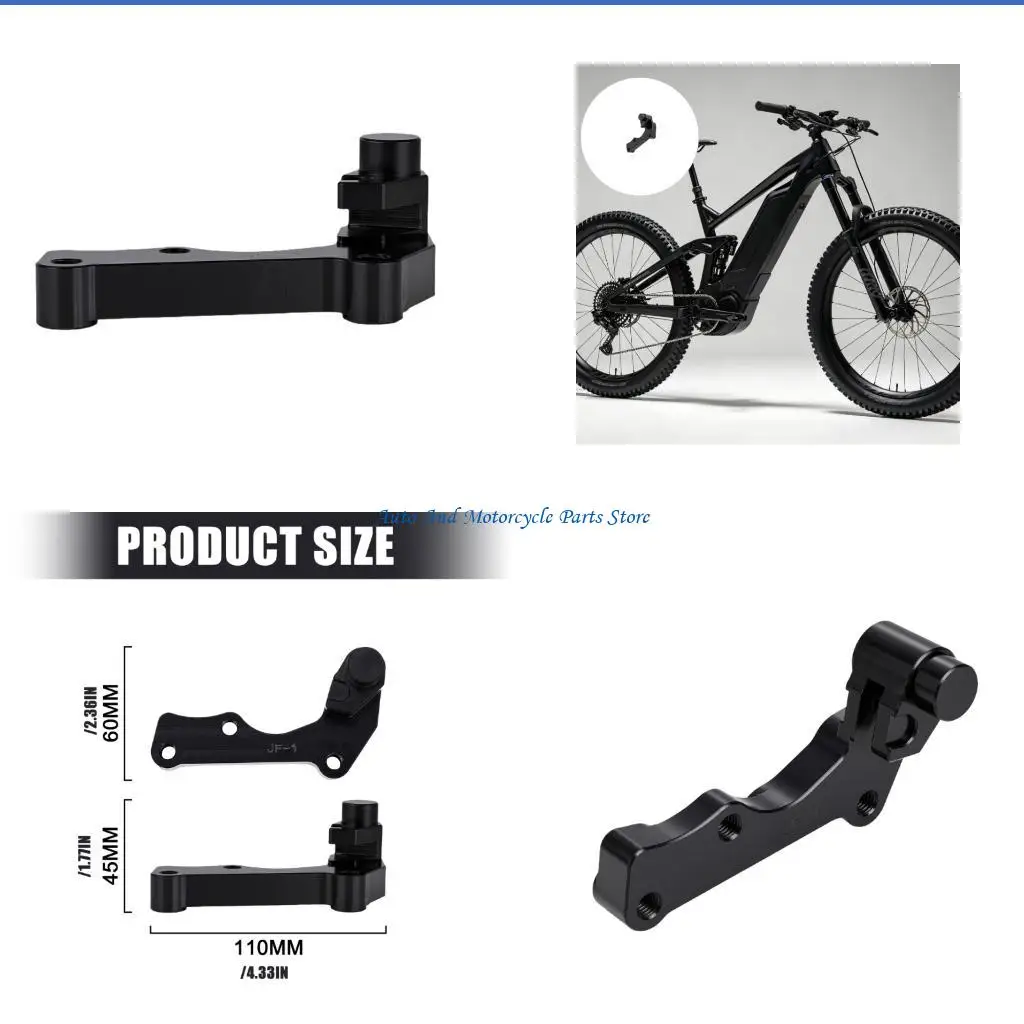 P9FD Black Anodized Motorcycle Brake Adapter Optimized for Surron 270Mm Floating Rotor And Surron Electric Bike
P9FD Black Anodized Motorcycle Brake Adapter Optimized for Surron 270Mm Floating Rotor And Surron Electric Bike