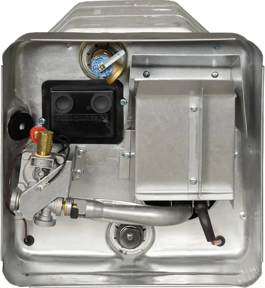 Advantage RV Tank Water Heater SW6D – 6 gallon Porcelain Lined Steel Tank with Direct Spark Ignition (DSI) 5238A
Advantage RV Tank Water Heater SW6D – 6 gallon Porcelain Lined Steel Tank with Direct Spark Ignition (DSI) 5238A