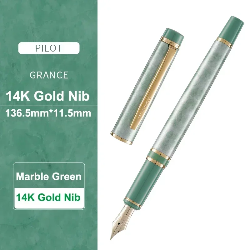 Original Japan Pilot Baccarat GRANCE Marble Pattern 14K Gold Nib Fountain Pen Gold Clip FGRC-2MR Writing Gift
Original Japan Pilot Baccarat GRANCE Marble Pattern 14K Gold Nib Fountain Pen Gold Clip FGRC-2MR Writing Gift
