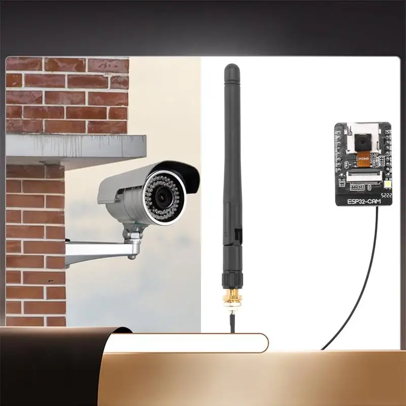 ESP32-CAM-MB USB ESP32 Последовательный порт к Wi-Fi ESP32 CAM Макетная плата CH340G 5 В Bluetooth + камера OV2640 + антенна 2,4G IPX-X64A
ESP32-CAM-MB USB ESP32 Последовательный порт к Wi-Fi ESP32 CAM Макетная плата CH340G 5 В Bluetooth + камера OV2640 + антенна 2,4G IPX-X64A