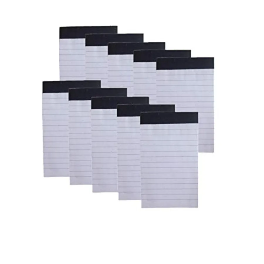 Leoyoubei 10 Pack Mini Pocket Notebook Refills, Note Pads, Memo Pads, Scratch Pads, Refillable Memo Book Refills, 3x5 Inch Size
Leoyoubei 10 Pack Mini Pocket Notebook Refills, Note Pads, Memo Pads, Scratch Pads, Refillable Memo Book Refills, 3x5 Inch Size
