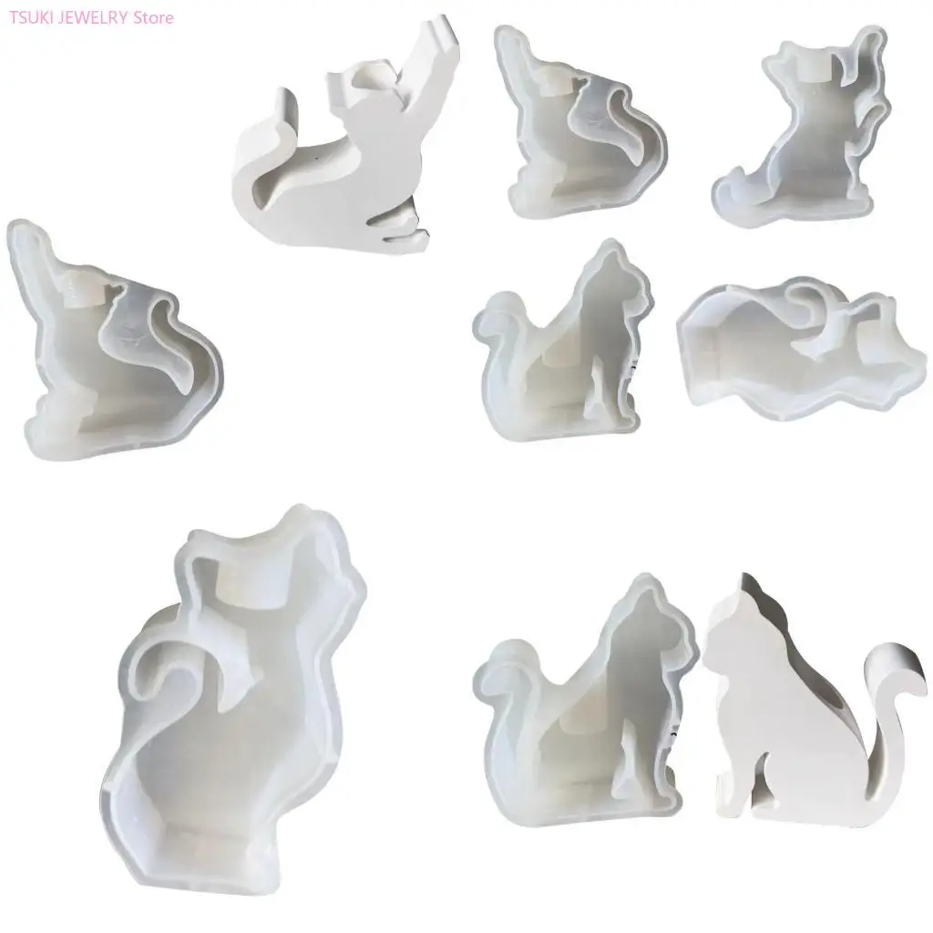 62KE индивидуальная кошачья свеча силиконовая плесень смолятся декоративная подсвечника для уникальных смол.
62KE индивидуальная кошачья свеча силиконовая плесень смолятся декоративная подсвечника для уникальных смол.