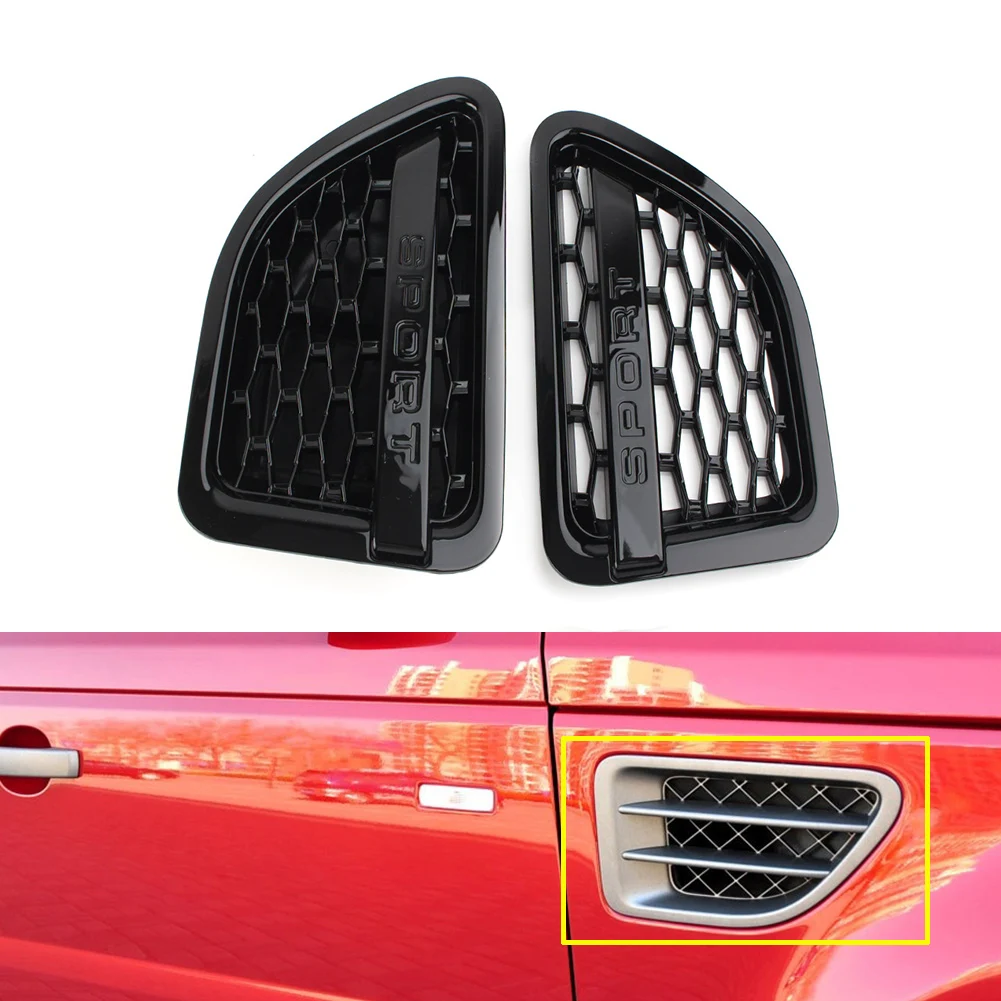 1 Pair Car Front Grille Air Intake Fender Vent Grill For Land Rover Range Rover Sport 2005 2006 2007 2008 2009 Gloss Black
1 Pair Car Front Grille Air Intake Fender Vent Grill For Land Rover Range Rover Sport 2005 2006 2007 2008 2009 Gloss Black