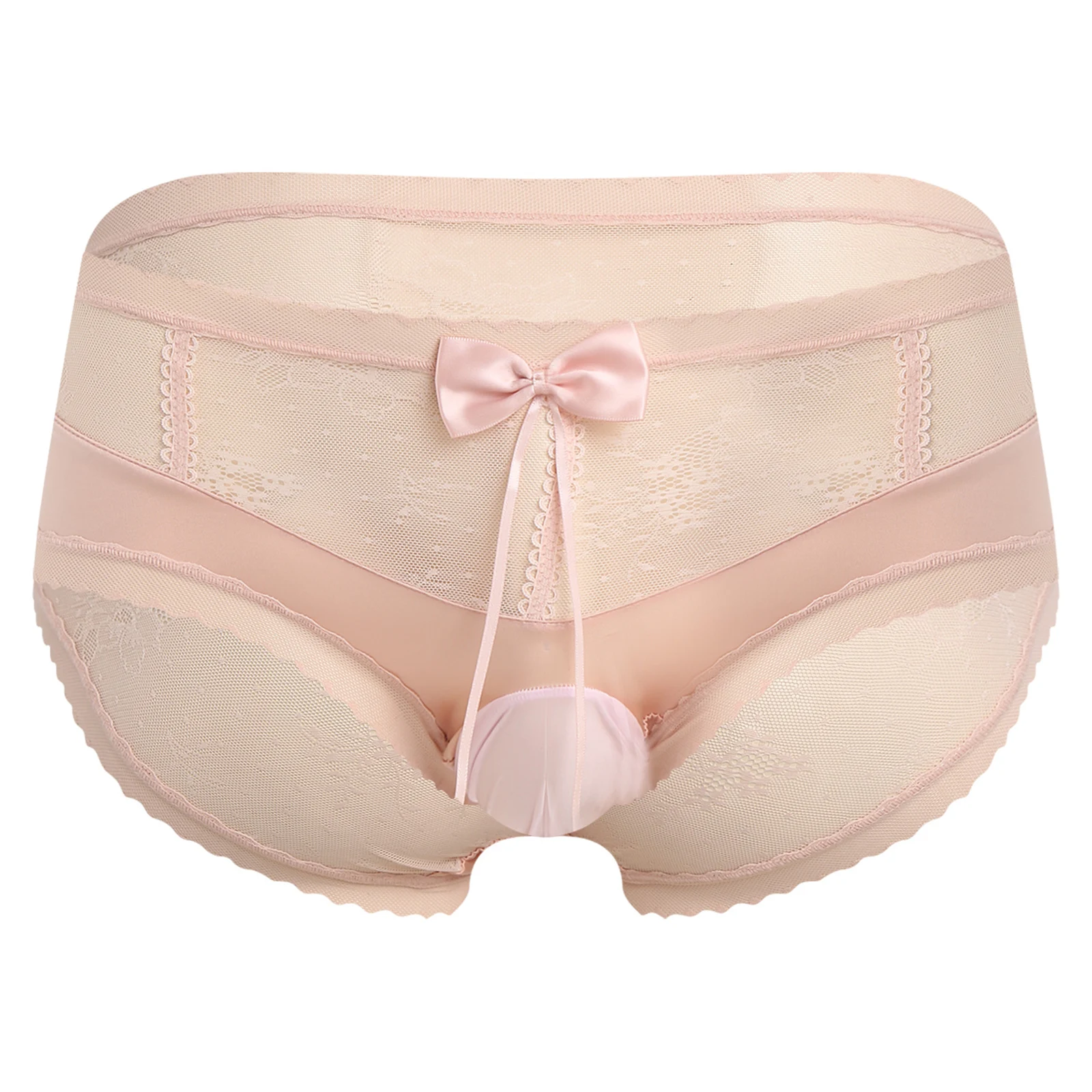 Mens Sissy Anime Sweet Underwear Bulge Pouch Cute Bow Floral Lace Sheer Briefs Lingerie for Couple Games Crossdressing
Mens Sissy Anime Sweet Underwear Bulge Pouch Cute Bow Floral Lace Sheer Briefs Lingerie for Couple Games Crossdressing