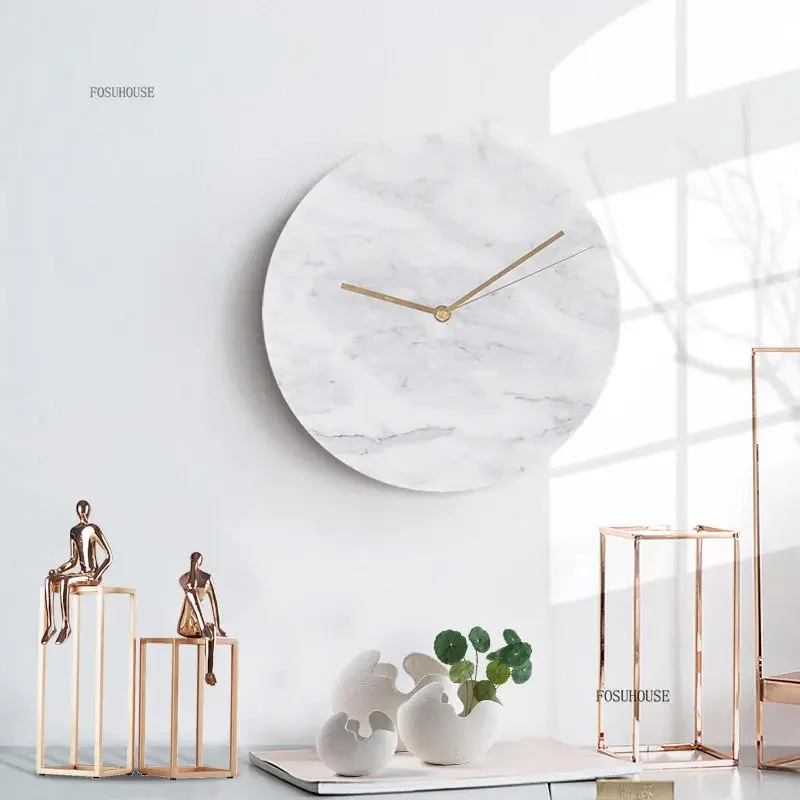 Nordic Style Marble Wall Clocks for Home Decor Modern Large Design Clocks Living Room Silent Watches Bedroom Decoration
Nordic Style Marble Wall Clocks for Home Decor Modern Large Design Clocks Living Room Silent Watches Bedroom Decoration