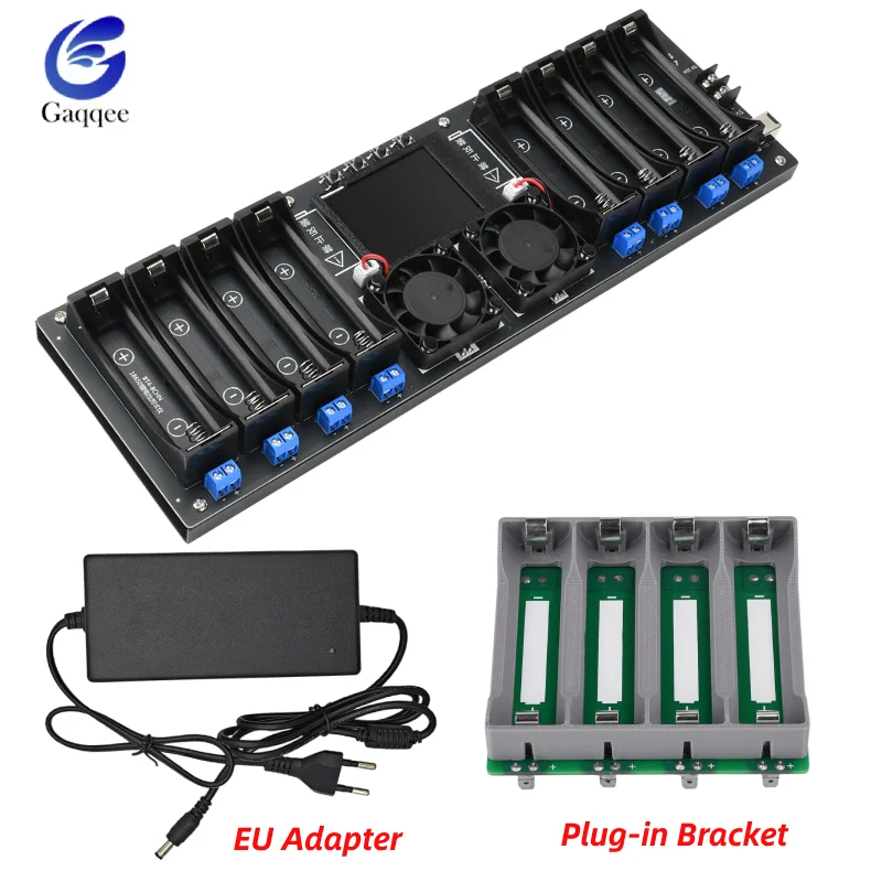 DC5V 10A Digital Battery Tester 2.4-inch With Curved Display 18650 Battery Capacity Tester 8 Channels Internal Resistance Tester
DC5V 10A Digital Battery Tester 2.4-inch With Curved Display 18650 Battery Capacity Tester 8 Channels Internal Resistance Tester