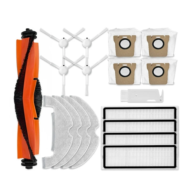 Main Side Brush Hepa Filter Mop Cloth Dust Bag Parts Accessories For Xiaomi Robot Vacuum X10 Replacement Spare Parts Accessories
Main Side Brush Hepa Filter Mop Cloth Dust Bag Parts Accessories For Xiaomi Robot Vacuum X10 Replacement Spare Parts Accessories