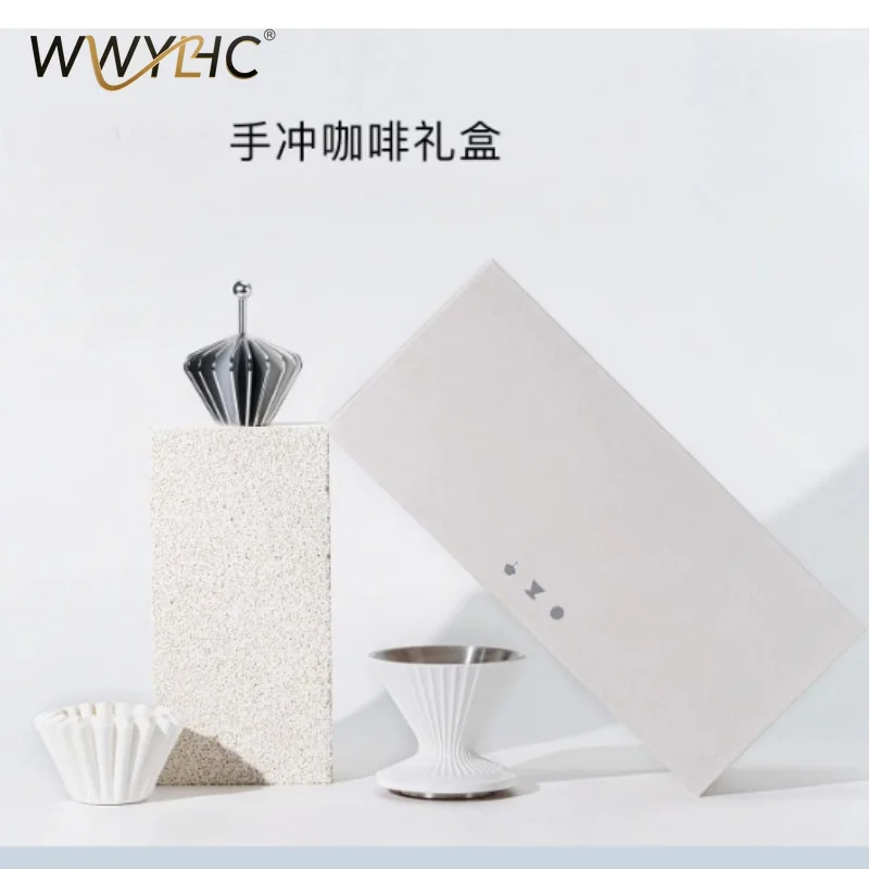 Suitable for Hand Brewed Coffee Filter Cup Set Gift Box Paper Press Gift
Suitable for Hand Brewed Coffee Filter Cup Set Gift Box Paper Press Gift