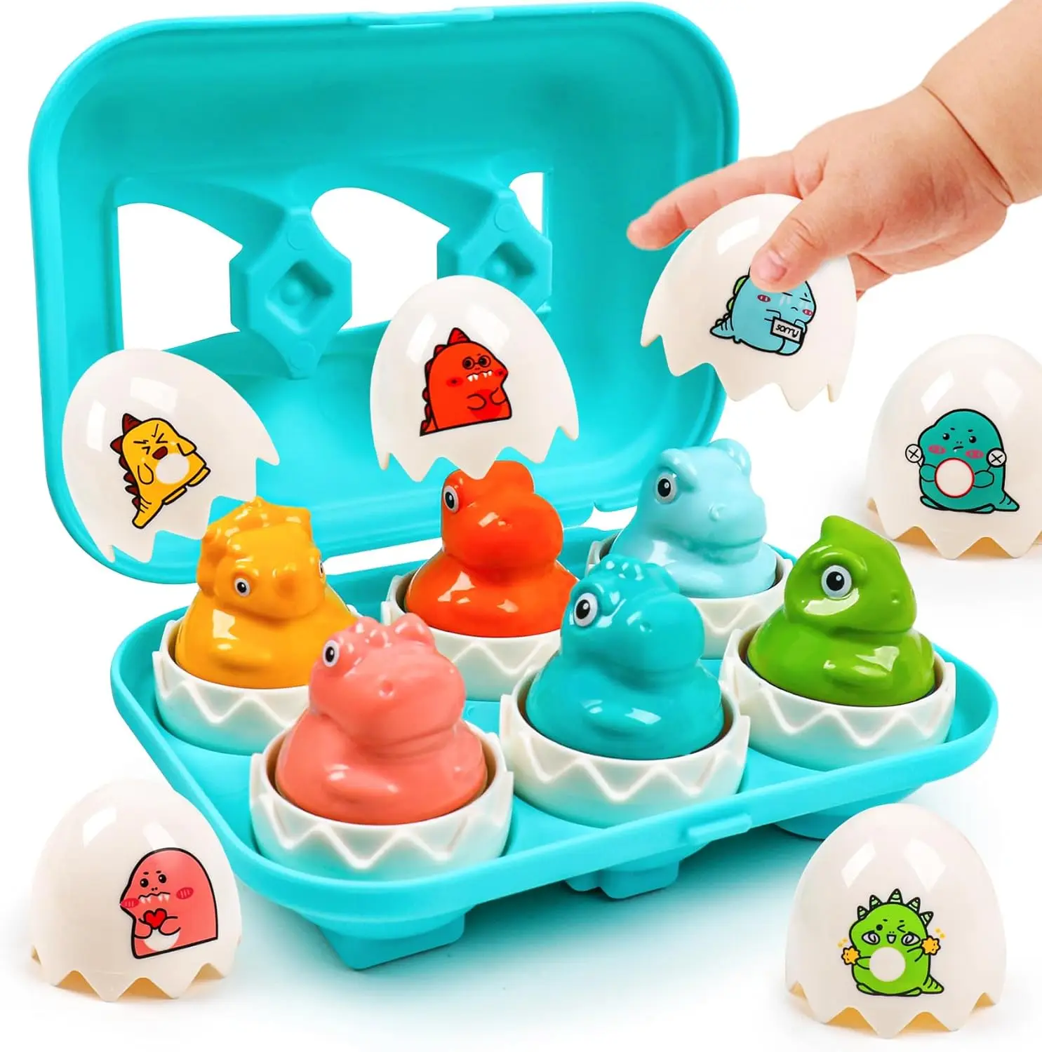 Montessori Matching Sorting Toys With Eggs Storage Box Smart Eggs Games Sorters Toy Educational Learning Game For Children Gifts
Montessori Matching Sorting Toys With Eggs Storage Box Smart Eggs Games Sorters Toy Educational Learning Game For Children Gifts