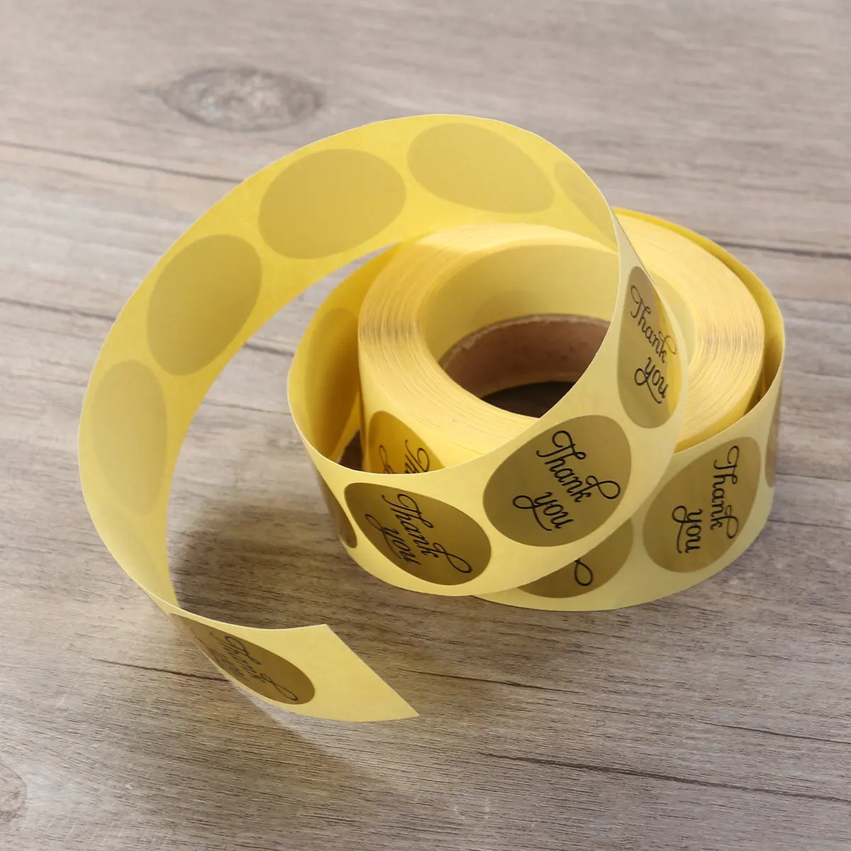 Golden Round Thank You Stickers Roll Easy Tear Self Stick Letter Labels for Thanksgiving Candy Bags Parcel Decor Label
Golden Round Thank You Stickers Roll Easy Tear Self Stick Letter Labels for Thanksgiving Candy Bags Parcel Decor Label