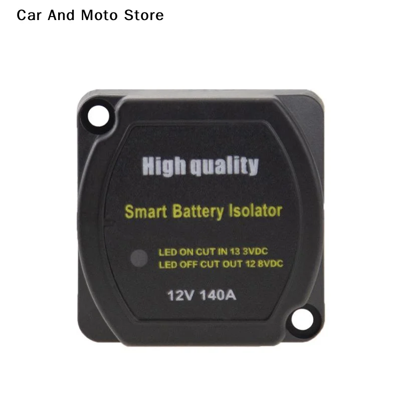 【CMO】1Pcs 12V 140A Voltage Sensitive Split Charge Relay Dual Battery Smart Isolator VSR Car Accessories Relay For Camper
【CMO】1Pcs 12V 140A Voltage Sensitive Split Charge Relay Dual Battery Smart Isolator VSR Car Accessories Relay For Camper