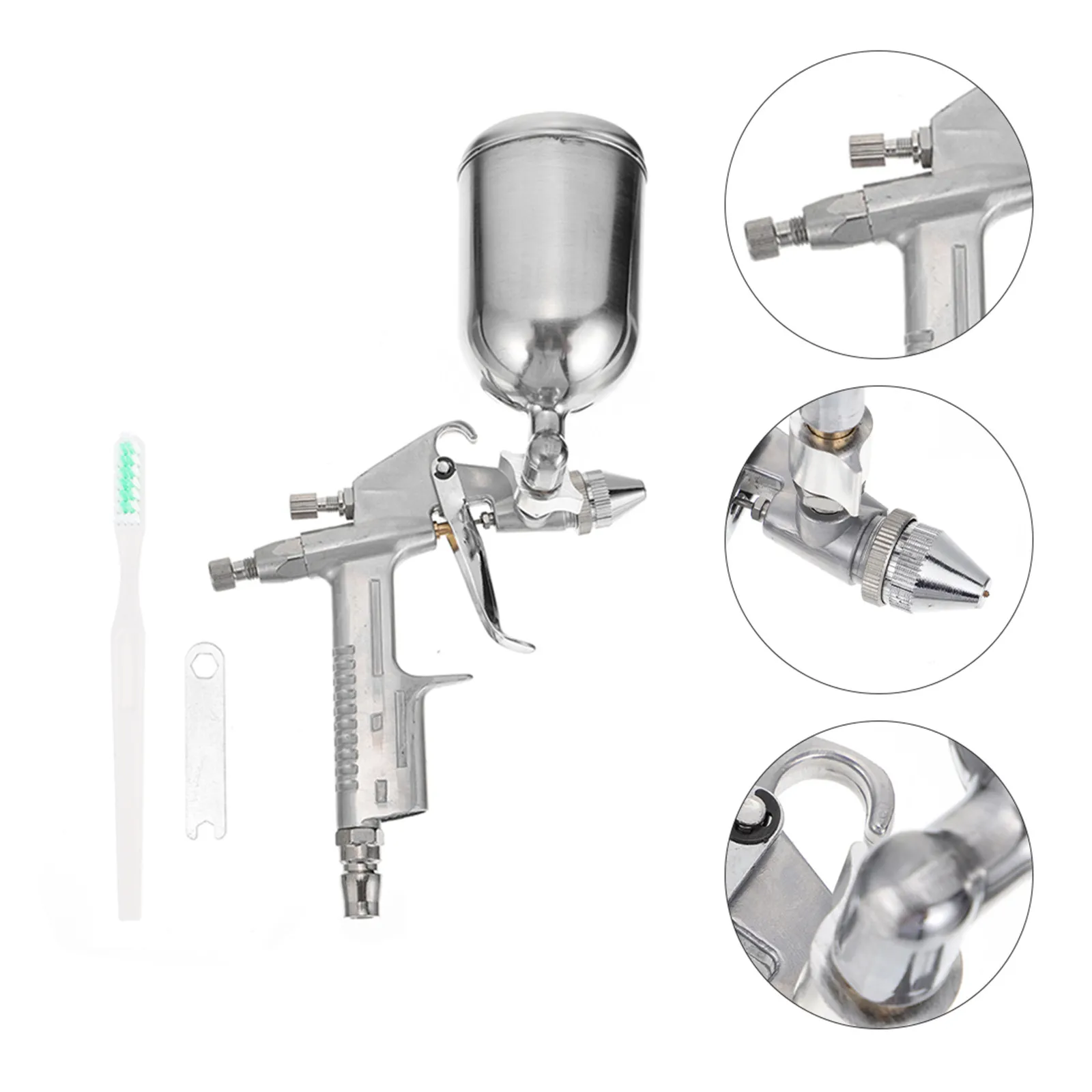 Professional Pneumatic Paint Sprayer High Pressure Spray Airbrush for Automotive Furniture Equipment Lacquer Clearcoat
Professional Pneumatic Paint Sprayer High Pressure Spray Airbrush for Automotive Furniture Equipment Lacquer Clearcoat