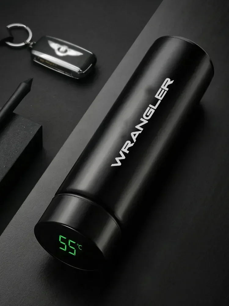 500ml Intelligent Insulating Cup For Jeep Wrangler Intelligent Temperature Display Insulating water Cup Vacuum Bottle Coffee Cup
500ml Intelligent Insulating Cup For Jeep Wrangler Intelligent Temperature Display Insulating water Cup Vacuum Bottle Coffee Cup