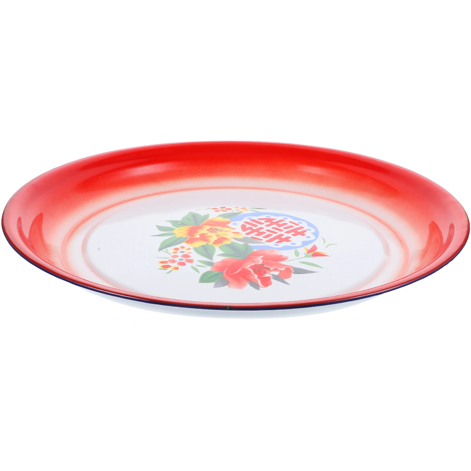 Enamel Plate Round Serving Platter Decorative Dessert Tray Food Plates Chinese Style Food Dish Kitchen Supplies Retro Style
Enamel Plate Round Serving Platter Decorative Dessert Tray Food Plates Chinese Style Food Dish Kitchen Supplies Retro Style