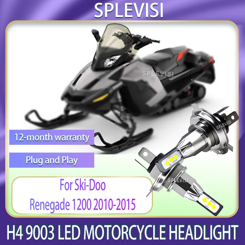 Upgrade Today! H4 Motorcycle Motorbike LED - 60w 6000LM, Plug and Play For Ski-Doo Renegade 1200 2010 2011 2012 2013 2014 2015
Upgrade Today! H4 Motorcycle Motorbike LED - 60w 6000LM, Plug and Play For Ski-Doo Renegade 1200 2010 2011 2012 2013 2014 2015