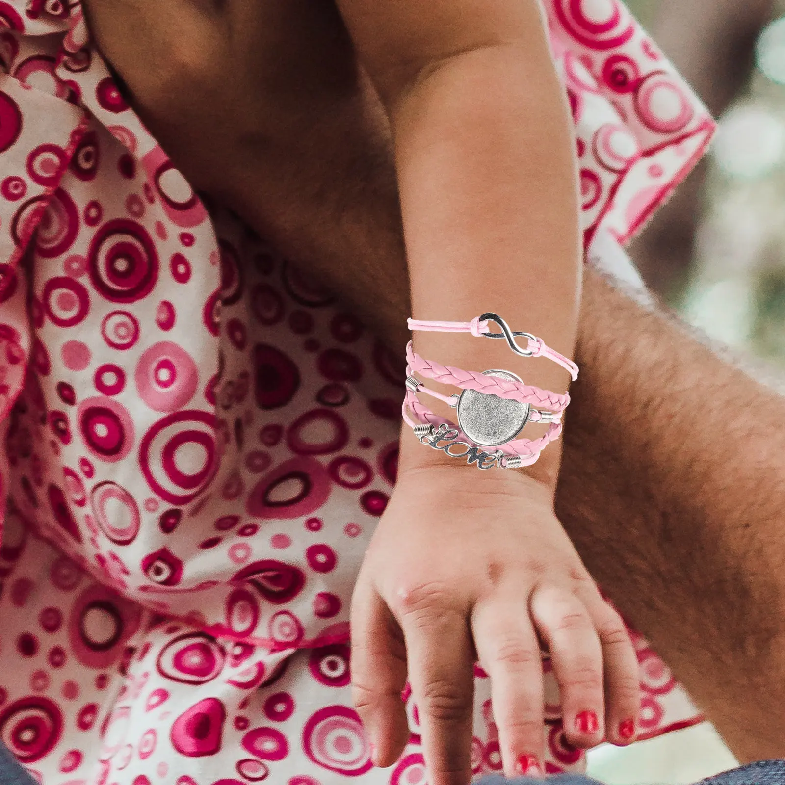 5Pcs Sublimation Adjustable Bezel Bracelets Round Blank Heat Transfer DIY Jewelry Craft Gift Sublimation Bracelet Blanks
5Pcs Sublimation Adjustable Bezel Bracelets Round Blank Heat Transfer DIY Jewelry Craft Gift Sublimation Bracelet Blanks