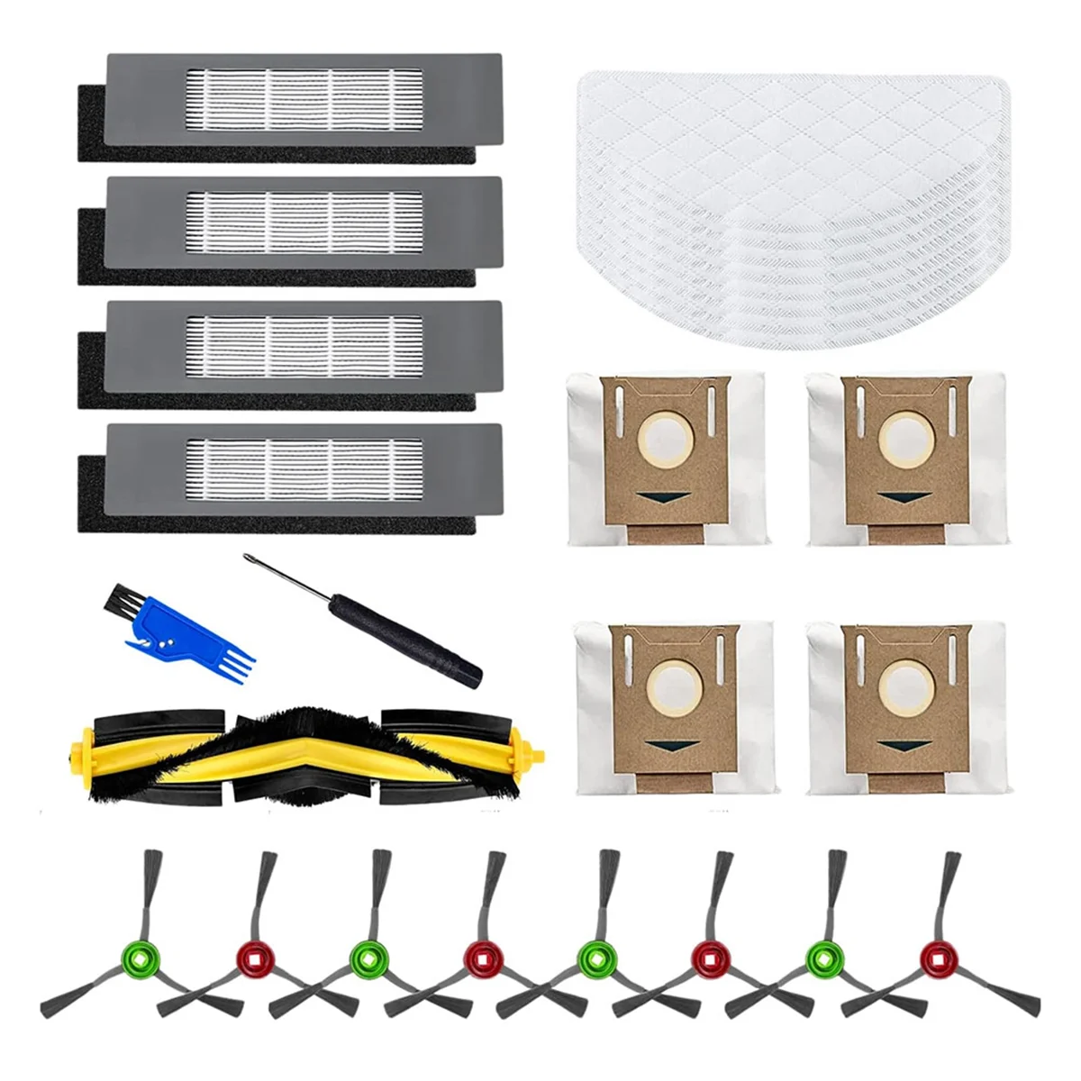AUU-Replacement Accessories Parts Kit for OZMO T8 T8 N8 Pro N8 Robot Vacuum Replacement Parts
AUU-Replacement Accessories Parts Kit for OZMO T8 T8 N8 Pro N8 Robot Vacuum Replacement Parts