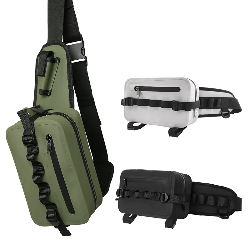 Waterproof lure waist bag with a pole holder, airtight waterproof diving multi-functional cross-body backpack for outdoor fishin
Waterproof lure waist bag with a pole holder, airtight waterproof diving multi-functional cross-body backpack for outdoor fishin