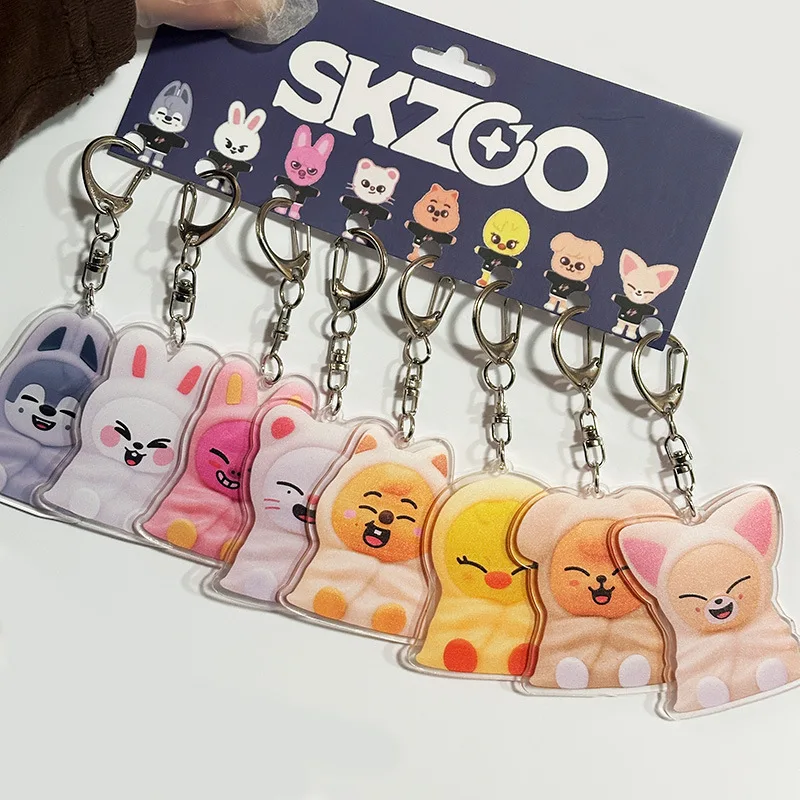 8pcs Set Skzoo Acrylic Keychain Stray Kids Cartoon Kpop Stay Fan Support Bag Pendant Double Sided Hanging Ornament Gift
8pcs Set Skzoo Acrylic Keychain Stray Kids Cartoon Kpop Stay Fan Support Bag Pendant Double Sided Hanging Ornament Gift
