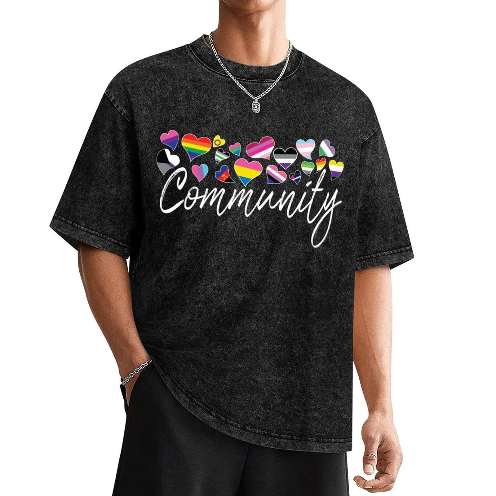 Community - LGBTQA T-Shirt new edition custom shirt man t shirt mens graphic t-shirts hip hop
Community - LGBTQA T-Shirt new edition custom shirt man t shirt mens graphic t-shirts hip hop