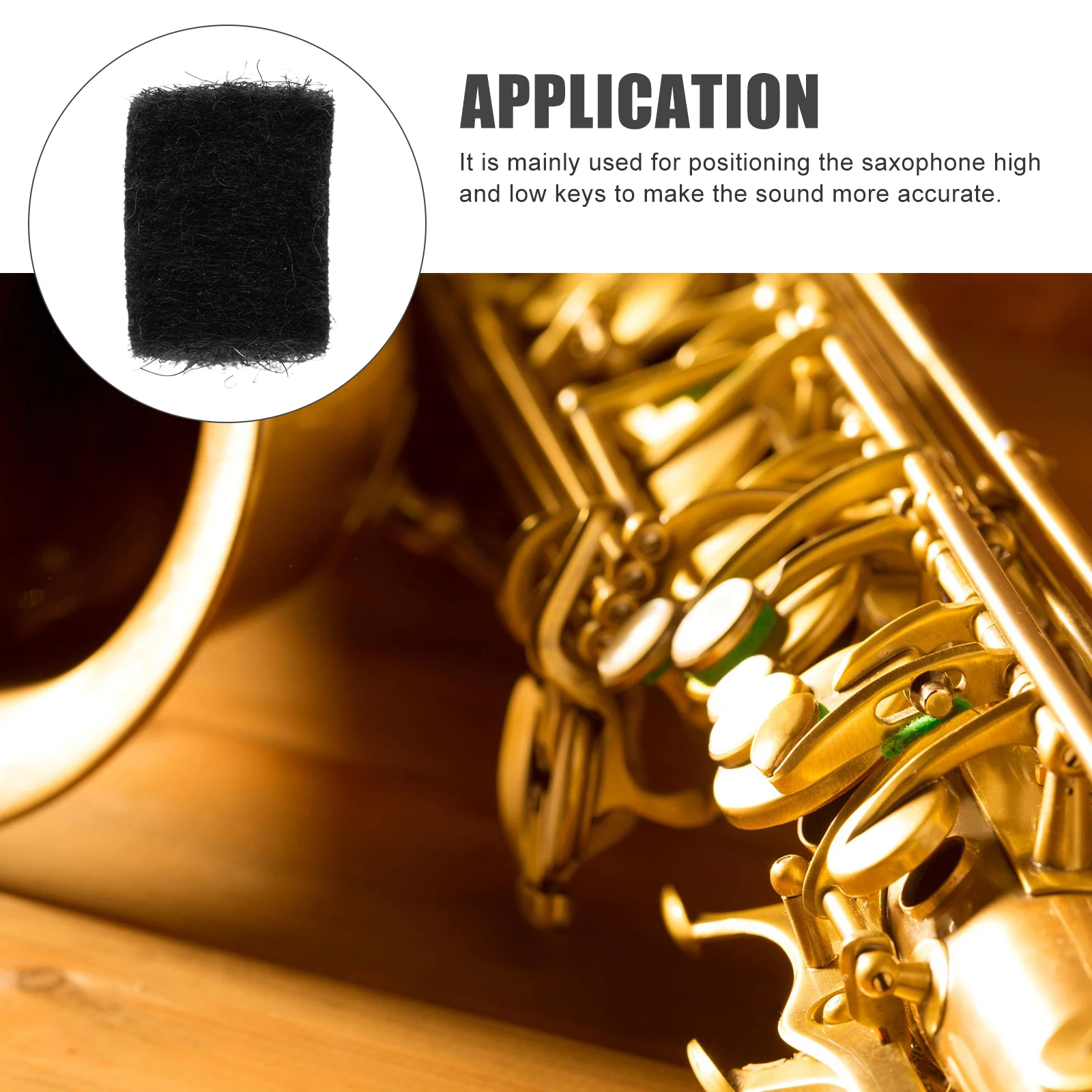 10 Pcs Felt Column Guard for Saxophone Durable Lightweight Alto Tenor Repair Accessories Musical Instrument Parts
10 Pcs Felt Column Guard for Saxophone Durable Lightweight Alto Tenor Repair Accessories Musical Instrument Parts