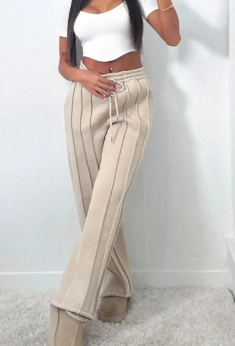 Women Sweatpants Fashion Hip Hop Baggy Striped Pleated Trousers Vintage Aesthetic Patchwork Joggers Casual Sports Pants Y2k
Women Sweatpants Fashion Hip Hop Baggy Striped Pleated Trousers Vintage Aesthetic Patchwork Joggers Casual Sports Pants Y2k