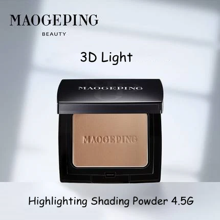 MAOGEPING 3D Light Highlighting Shading Powder Improve The Visual Effect Of Small Face Reduce Facial Contour 4.5G Makeup
MAOGEPING 3D Light Highlighting Shading Powder Improve The Visual Effect Of Small Face Reduce Facial Contour 4.5G Makeup