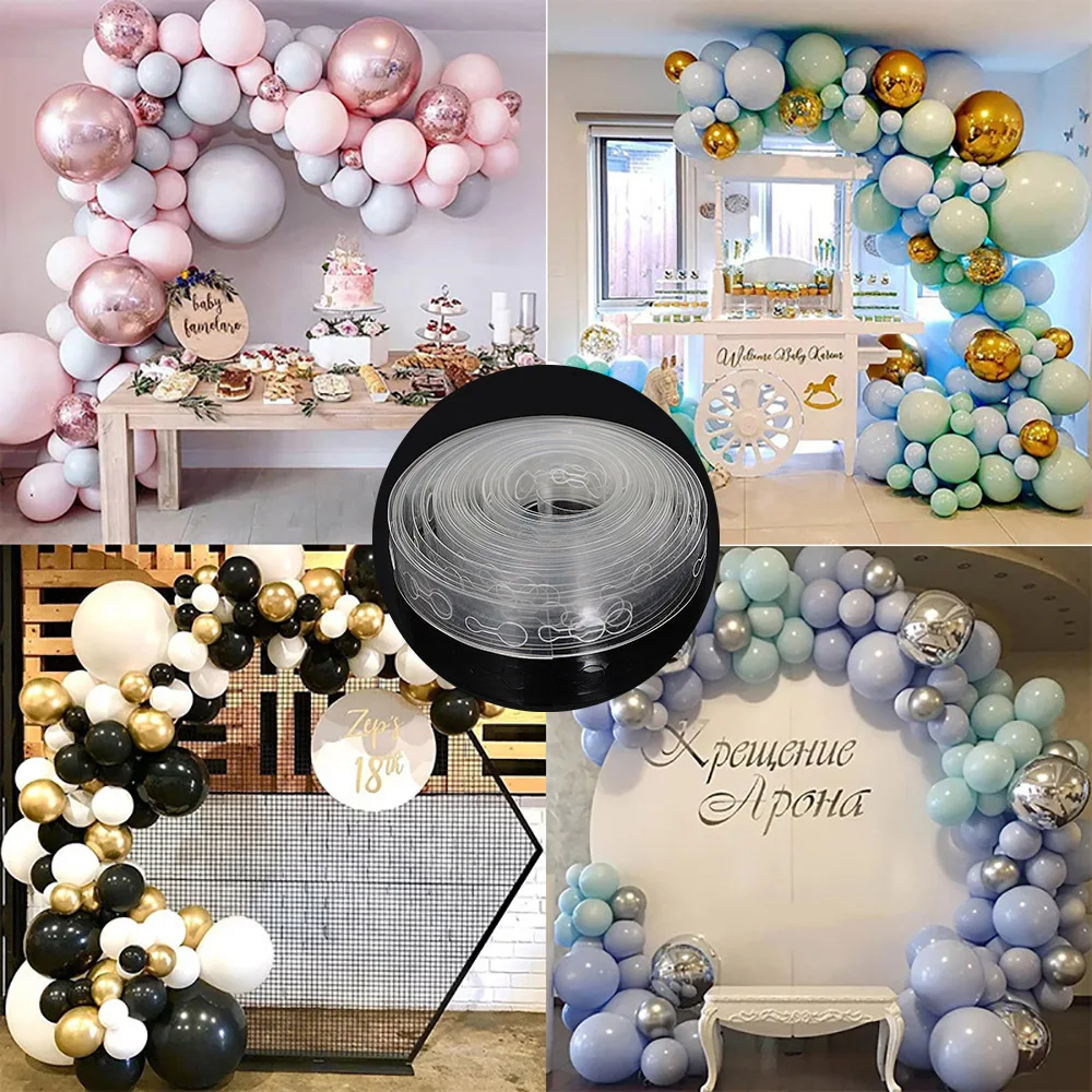 5M Balloon Chain Ribbon Dot Wedding Party Birthday Background Decoration Balloon Chain Arch Balloon Accessories Plastic supplies
5M Balloon Chain Ribbon Dot Wedding Party Birthday Background Decoration Balloon Chain Arch Balloon Accessories Plastic supplies