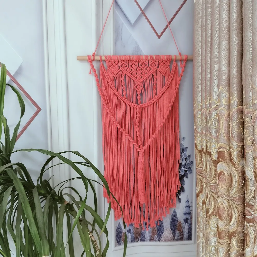 Boho Hand Woven Tapestry Rustic Macrame Wall Hanging Decoration Headboard Wedding Backdrop Farmhouse Nursery Bedroom Decor Craft
Boho Hand Woven Tapestry Rustic Macrame Wall Hanging Decoration Headboard Wedding Backdrop Farmhouse Nursery Bedroom Decor Craft