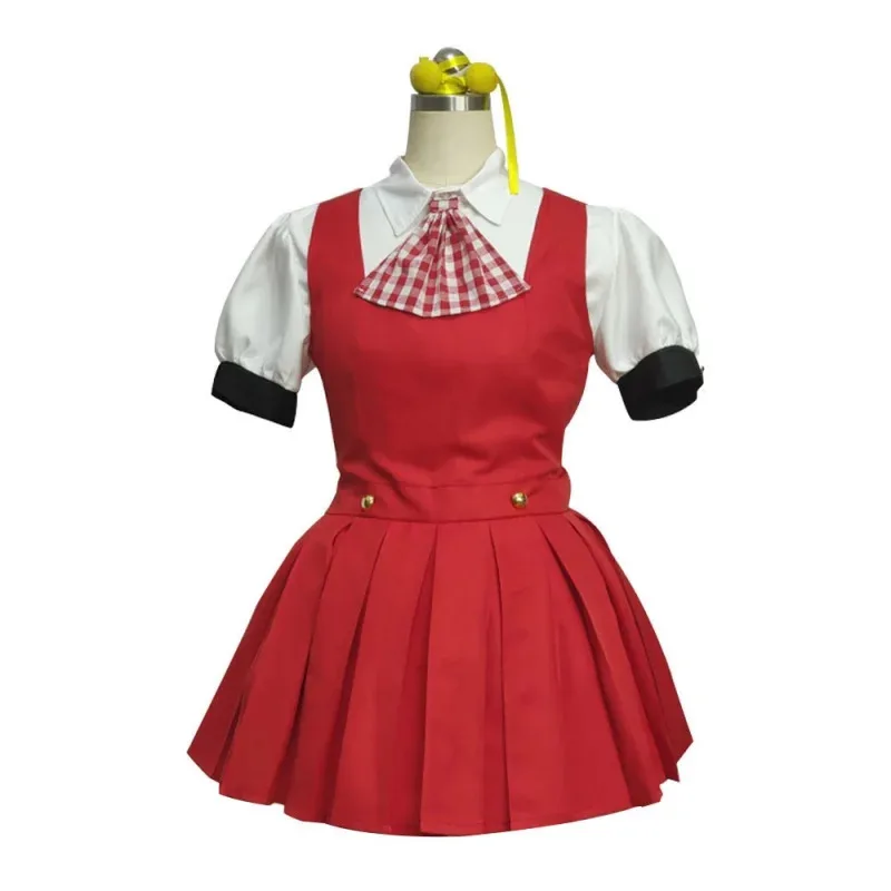 CyVtuber Kaai Yuki Cosplay Costume Yuki Red Strap Dress Recruit Cosplay Virtual Singer Women Halloween Carnival Party Costumes
CyVtuber Kaai Yuki Cosplay Costume Yuki Red Strap Dress Recruit Cosplay Virtual Singer Women Halloween Carnival Party Costumes