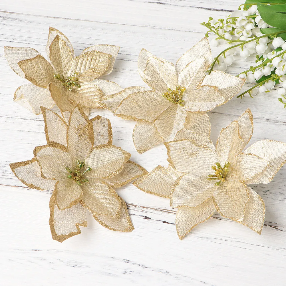 24Pcs Powder Xmas Flower Decorations Christmas Tree DIY Wreath Garland Accessories Home Shop Hotel Party Flower
24Pcs Powder Xmas Flower Decorations Christmas Tree DIY Wreath Garland Accessories Home Shop Hotel Party Flower