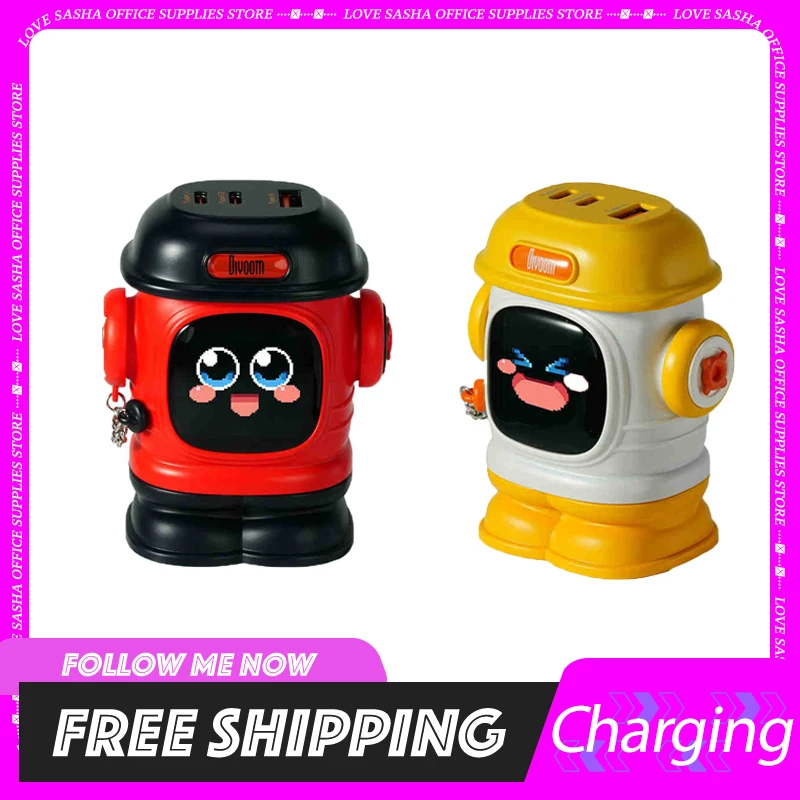 Divoom 65w Charging Head With Screen Diy Gan Fast Charger Desktop Charging Station Cute Office Desktop Customized Accessories
Divoom 65w Charging Head With Screen Diy Gan Fast Charger Desktop Charging Station Cute Office Desktop Customized Accessories
