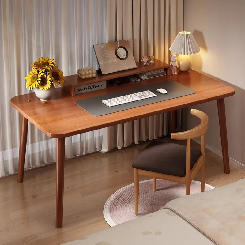 Computer desk simple desk student home study writing table bedroom bedside solid wood legs rental house small table
Computer desk simple desk student home study writing table bedroom bedside solid wood legs rental house small table