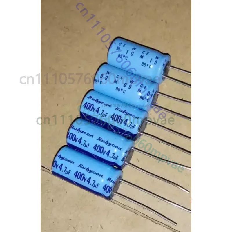 30pcs Original Japanese RUBYCON 400V 4.7UF TWSS 10x20 CEW sky blue old audio electrolytic capacitor
30pcs Original Japanese RUBYCON 400V 4.7UF TWSS 10x20 CEW sky blue old audio electrolytic capacitor